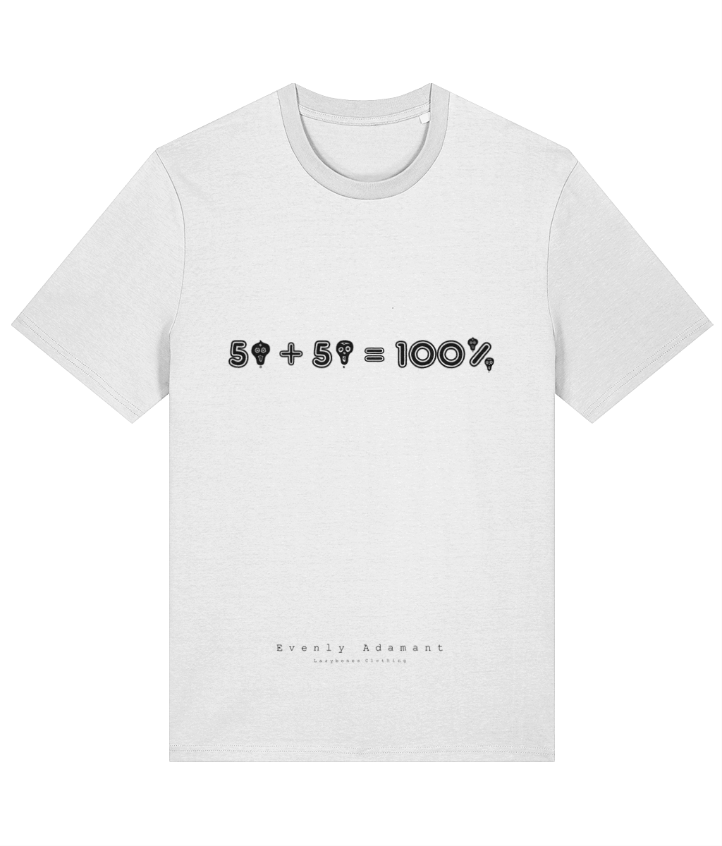 T-shirt featuring a bold slogan promoting gender equality and rejecting sexism. Made from 100% organic cotton, the shirt is ethically produced and sustainably sourced. Soft, durable, and free from harmful chemicals, it combines environmental consciousness with a powerful social message. Ideal for those who stand for fairness and gender equity. The artwork and text are in black on a white t-shirt.